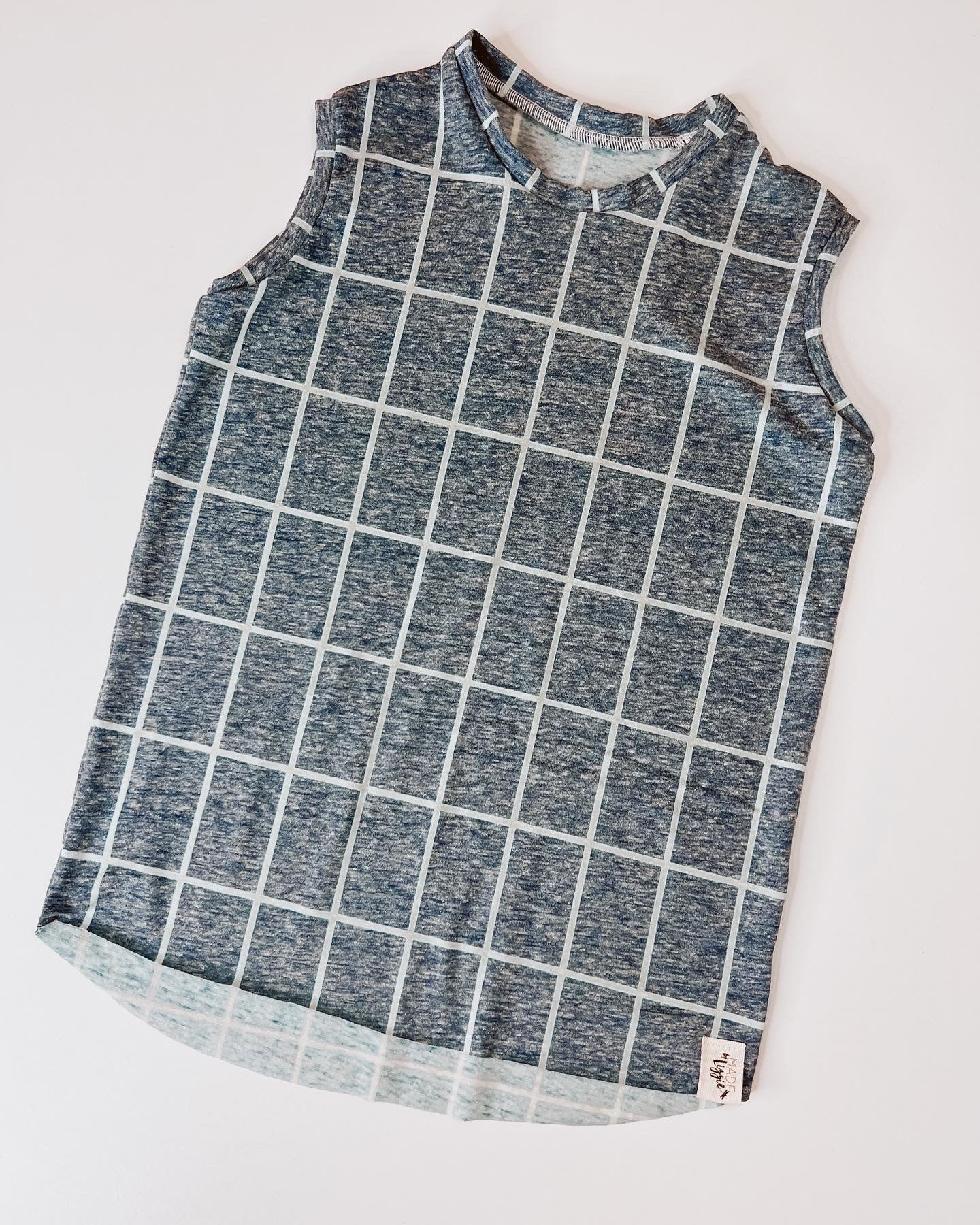 Grid tank top