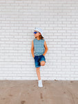 Grid tank top