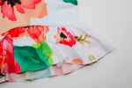 Floral Pop Peplum Top