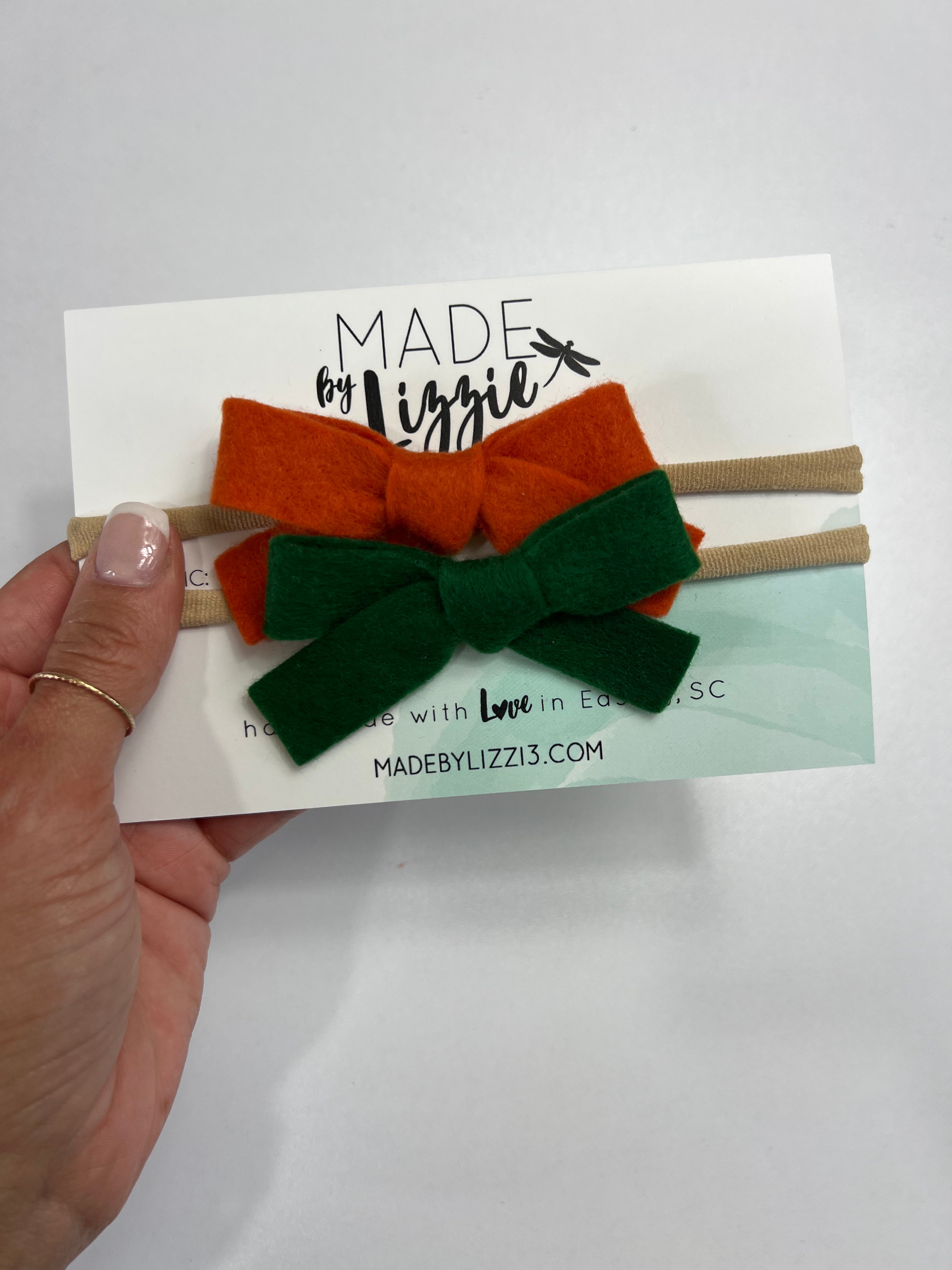 Felt bows