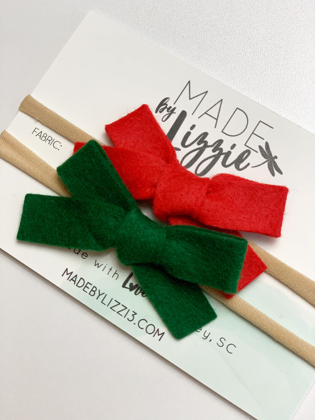 Felt bows