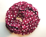Burgundy Bliss Infinity Scarf