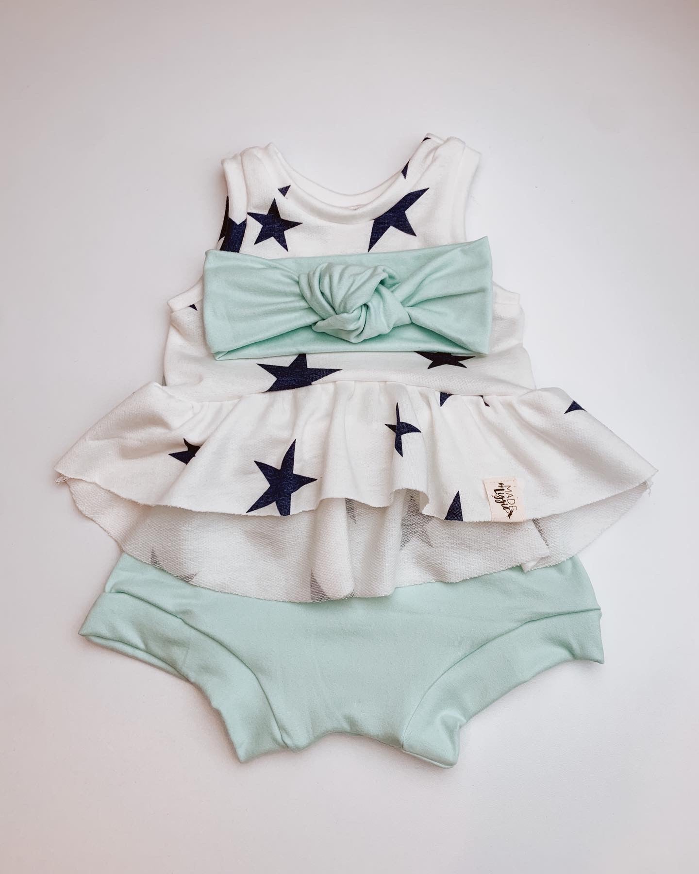 Denim Star Peplum