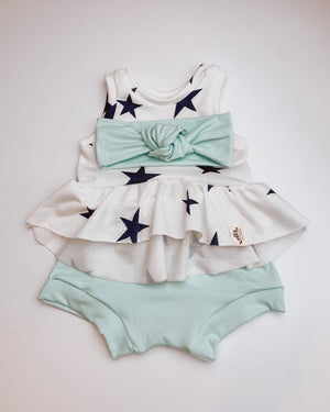 Denim Star Peplum