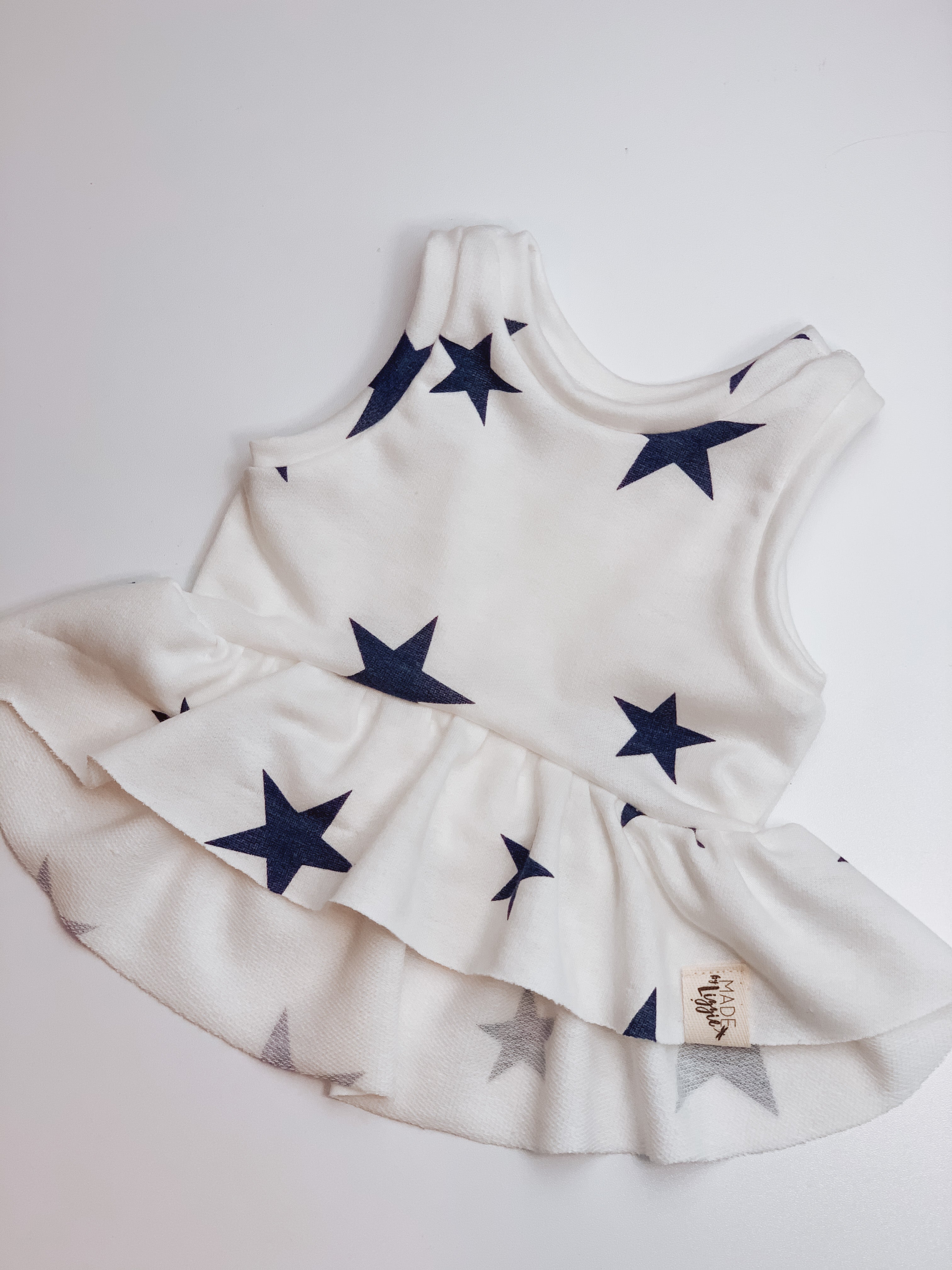 Denim Star Peplum