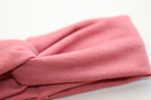 Pink Kisses Turban Headband