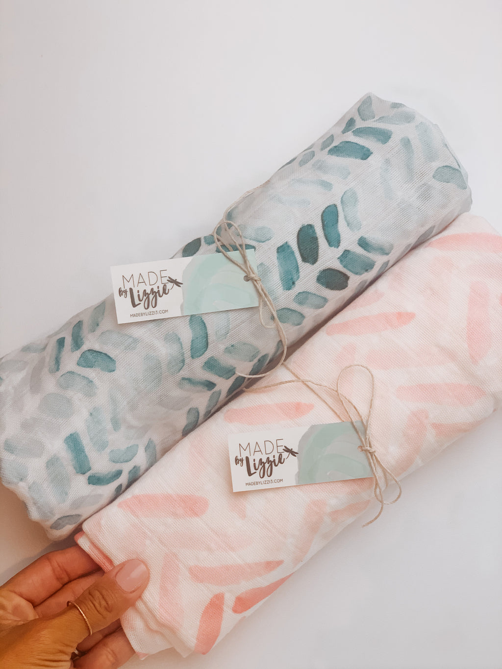 Watercolor Swaddle Set