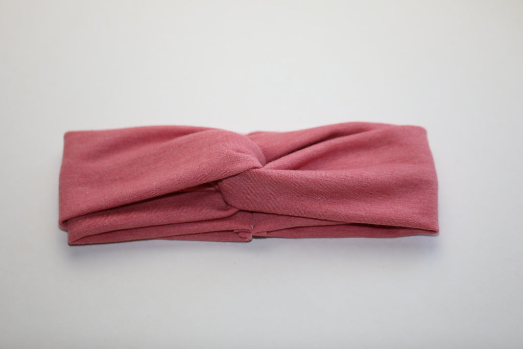 Pink Kisses Turban Headband
