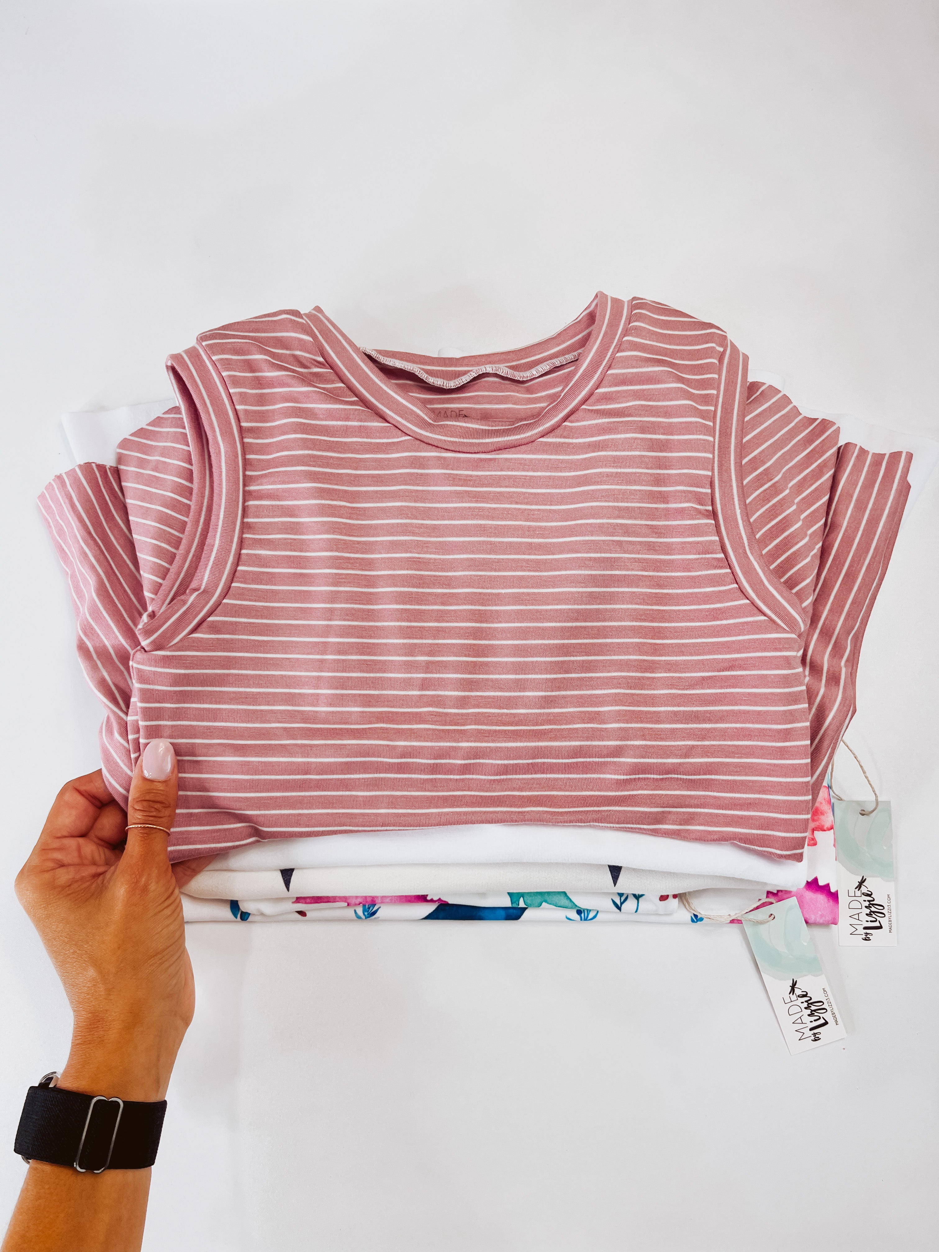 Stripes Peplum Top