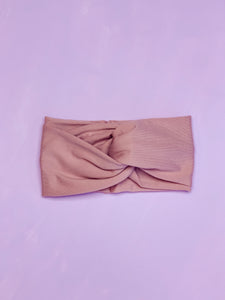 Blush Pink Turban Headband
