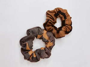Fall + Halloween Scrunchies