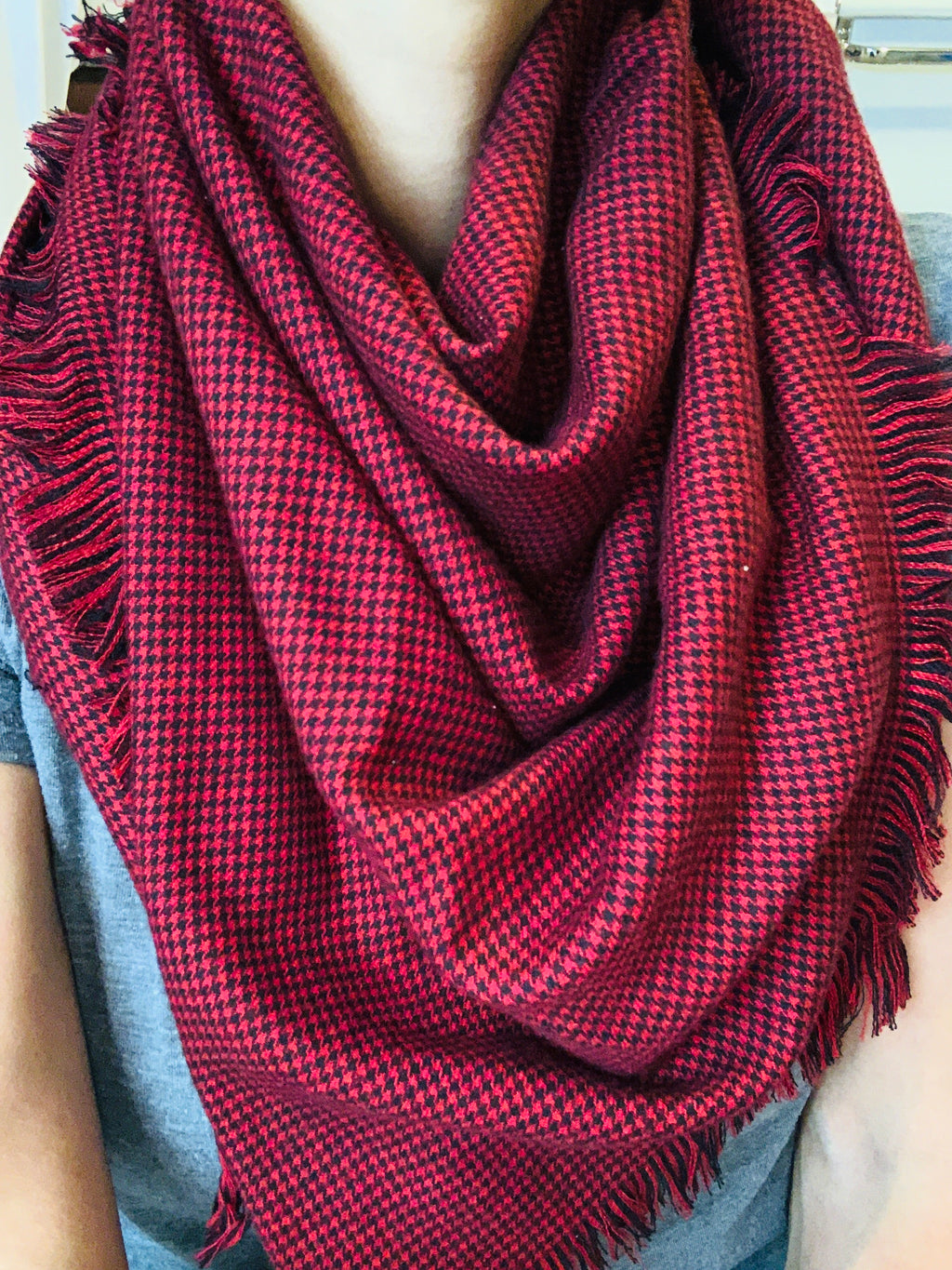 Houndstooth Scarf