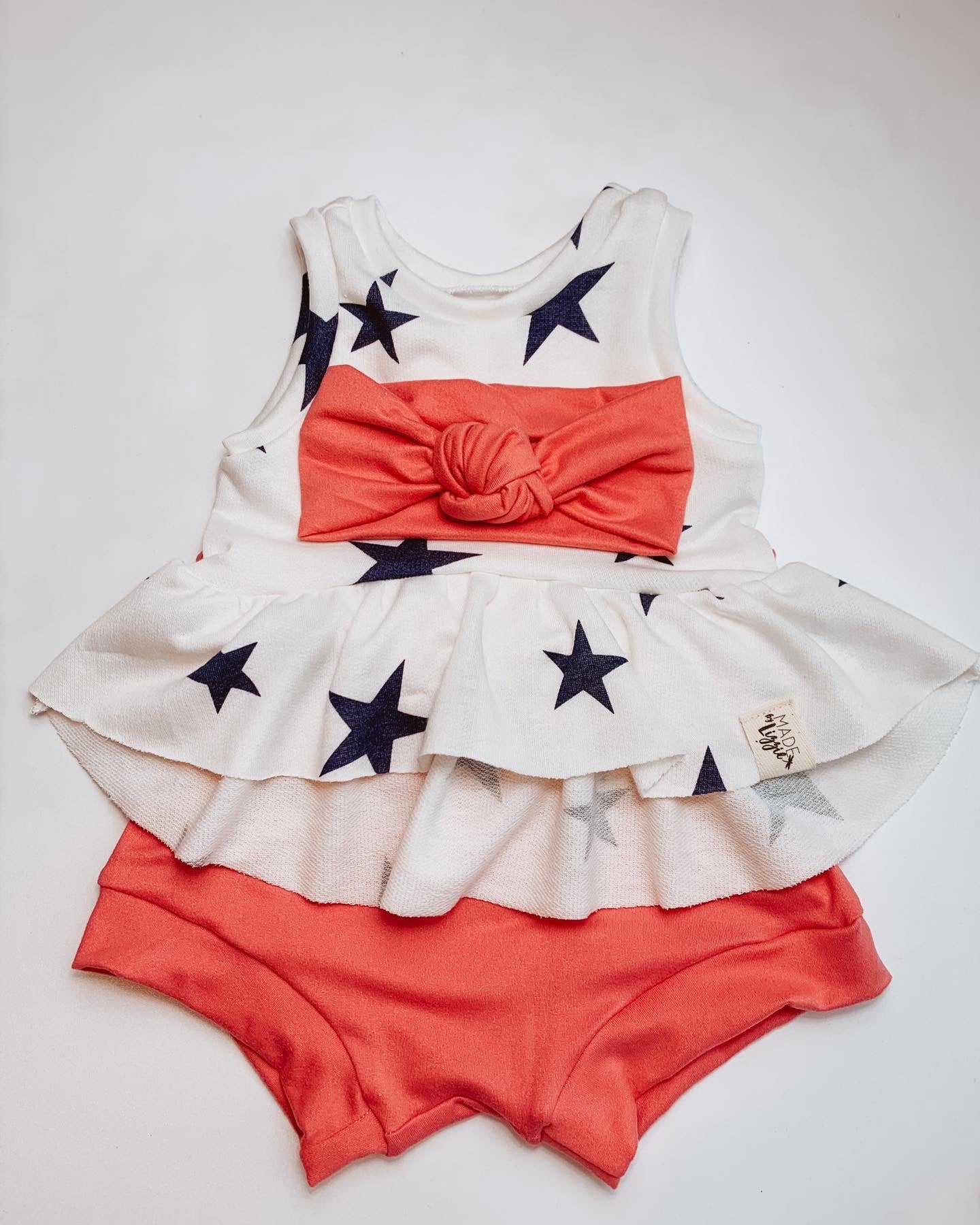 Denim Star Peplum