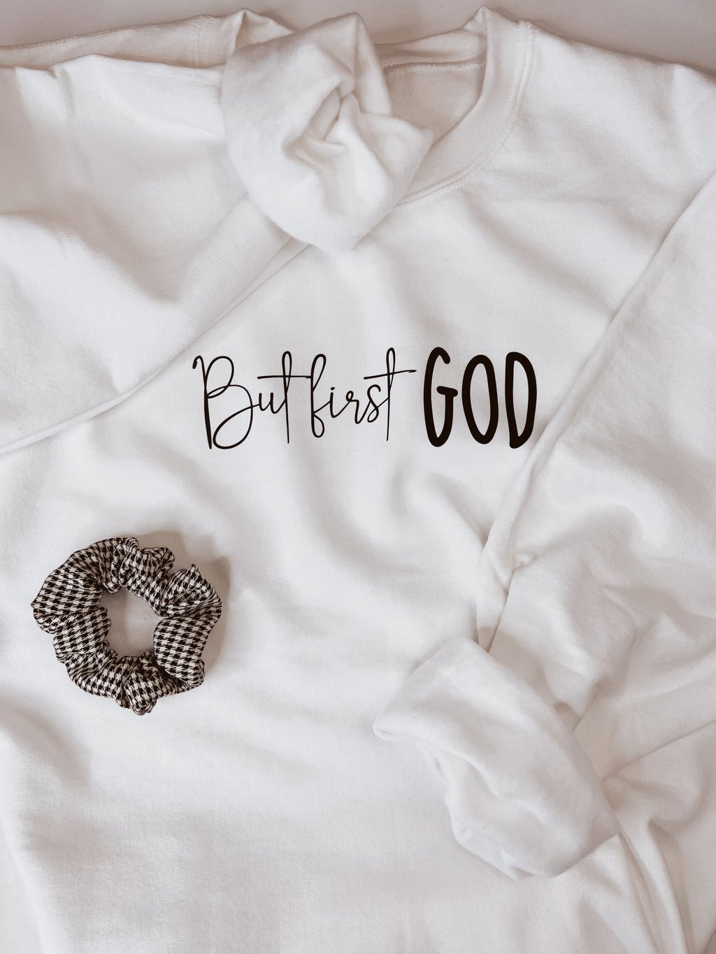But first GOD
