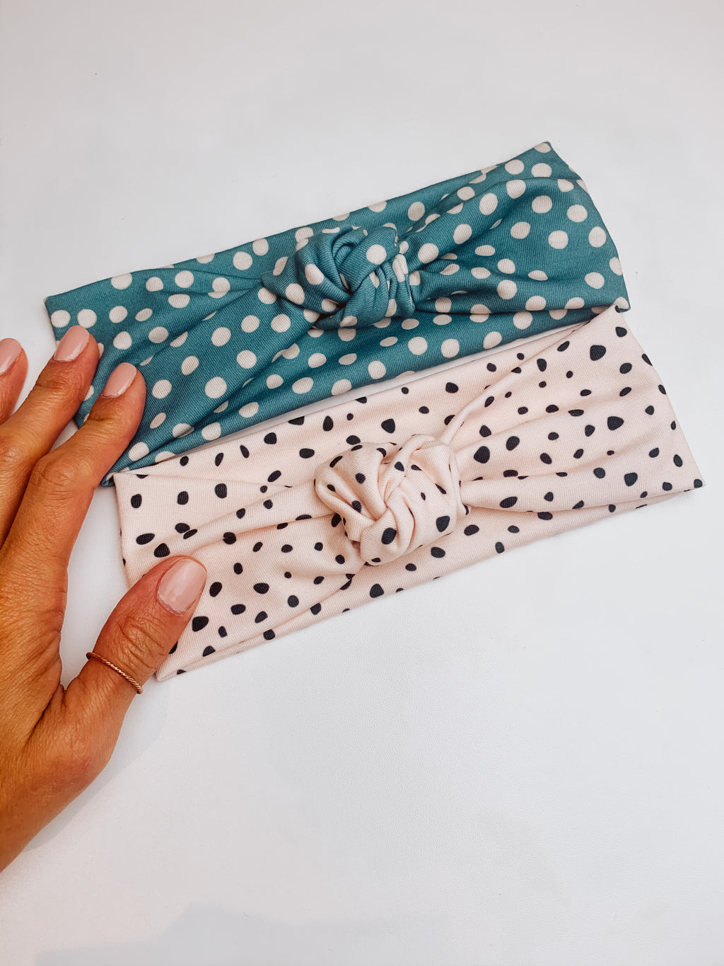 Speckled Pale Pink Headband