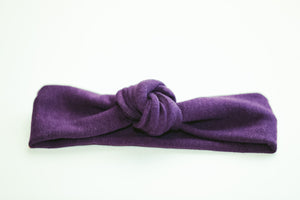 Plum Knot Headband