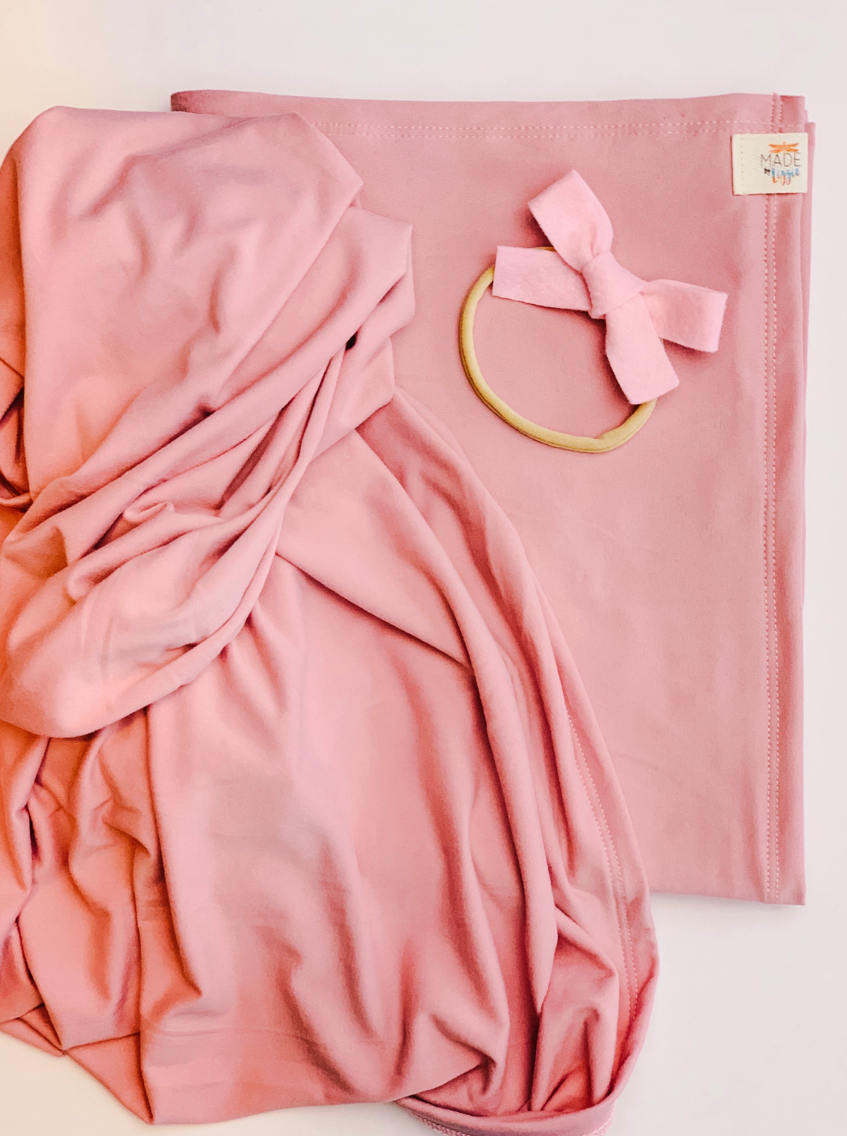 Blush Pink Swaddle